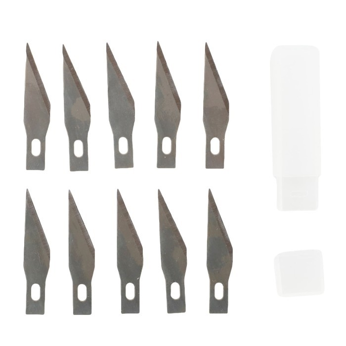 

Refill Blade Pen Cutter - Art Knife F119-4 isi 10 pcs