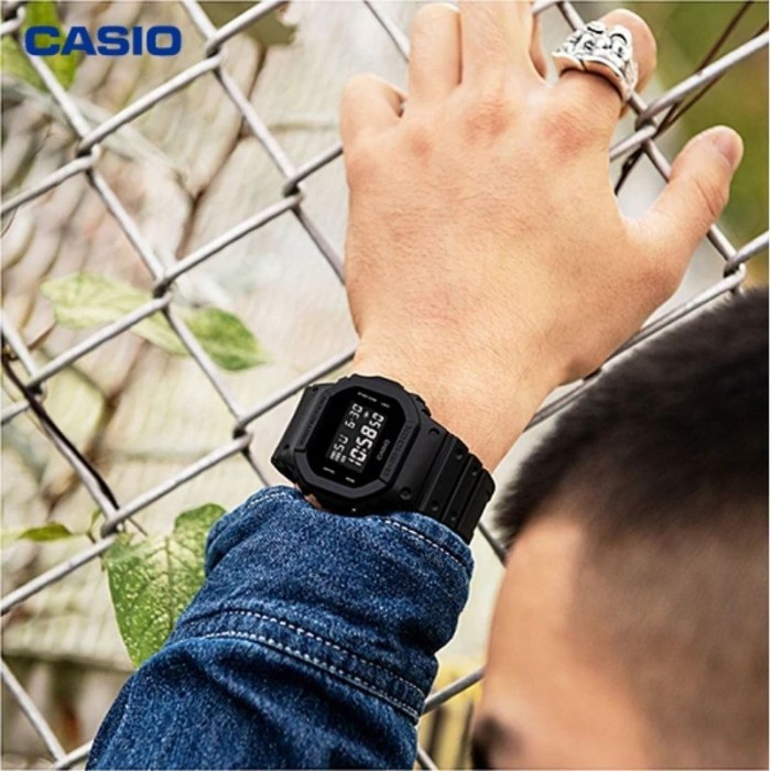 Jam Tangan Pria Casio G-Shock Dw-5600Bb-1 Original - Gshock Dw5600Bb