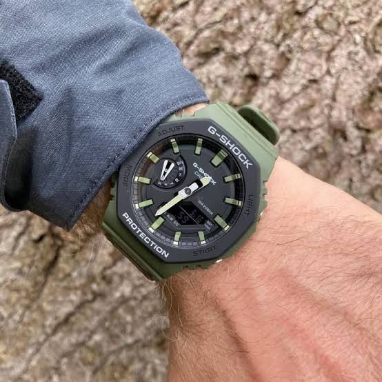 Casio G-Shock Ga-2110Su-3Adr / Gshock Ga2110Su-3A Original & Garansi