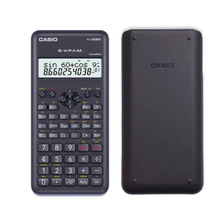 

Terlaris CASIO FX-350MS 2nd Edition - Scientific Calculator / Kalkulator Ilmiah SALE
