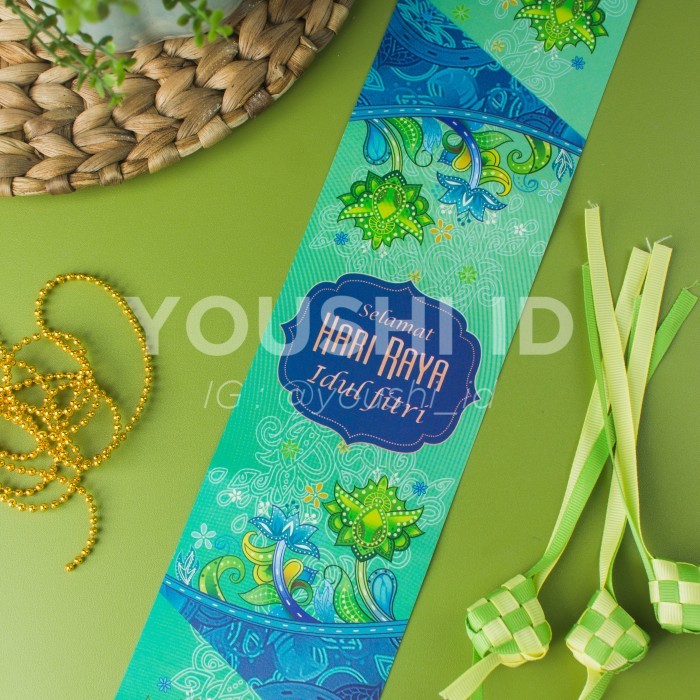 

Terlaris Paperbelt Lebaran / Paper Sleeve / Label Segel Box Idul Fitri SALE