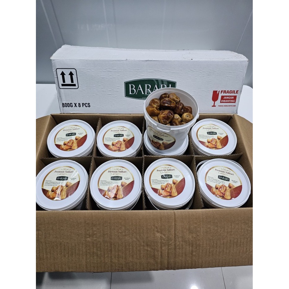 

kurma barari sukkari ember 800gr ember
