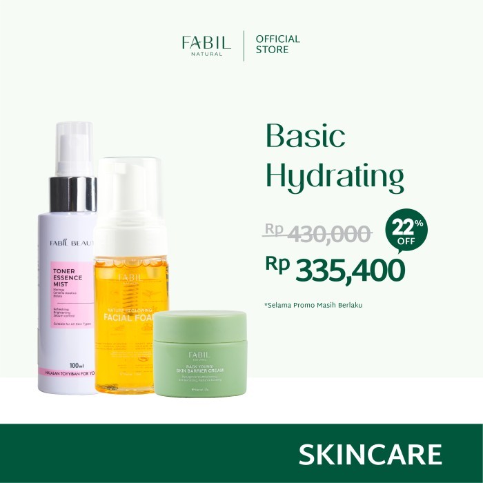 

[3pcs] Paket Basic Hydrating with Kurma + Green Tea + Niacimide