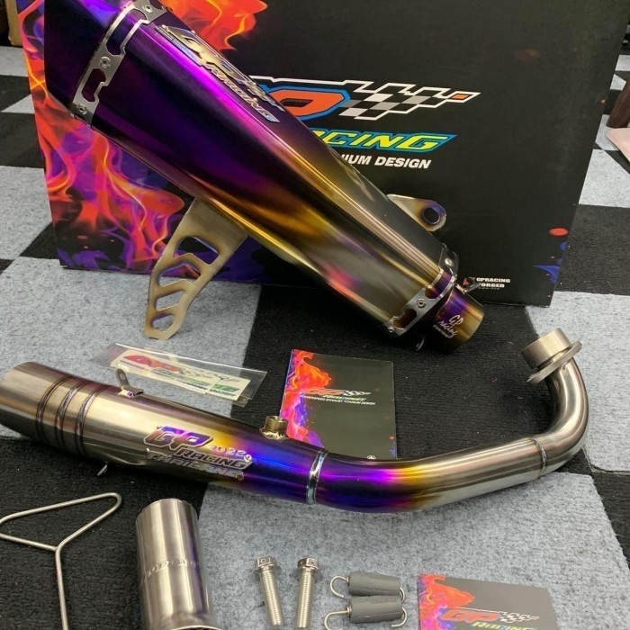 Knalpot GP Racing Titanium Xmax Gp Racing