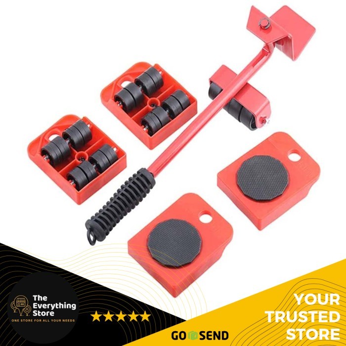 1 SET ALAT PEMINDAH BARANG / ALAT PENGGESER BARANG BERAT KULKAS LEMARI