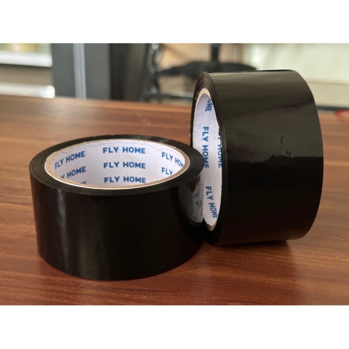 

Viral Flyhome Lakban Warna Hitam 1/2Dus 72 Yard 48Mm X 72Yard 36 Roll Eco Cod