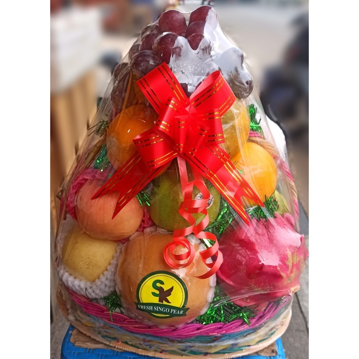 

PARCEL BUAH / PARCEL UNTUK ORANG SAKIT / BINGKISAN UNTUK KERABAT