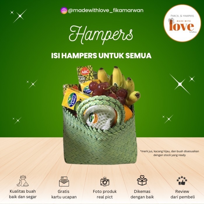 

HAMPERS PARCEL BUAH IMMUNE BOOSTER MURAH BEKASI TIMUR