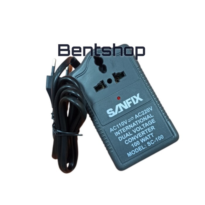 TERLARIS Stepdown 220v to 110v 100 Watt 220 Volt to 110 Volt Dual Voltase