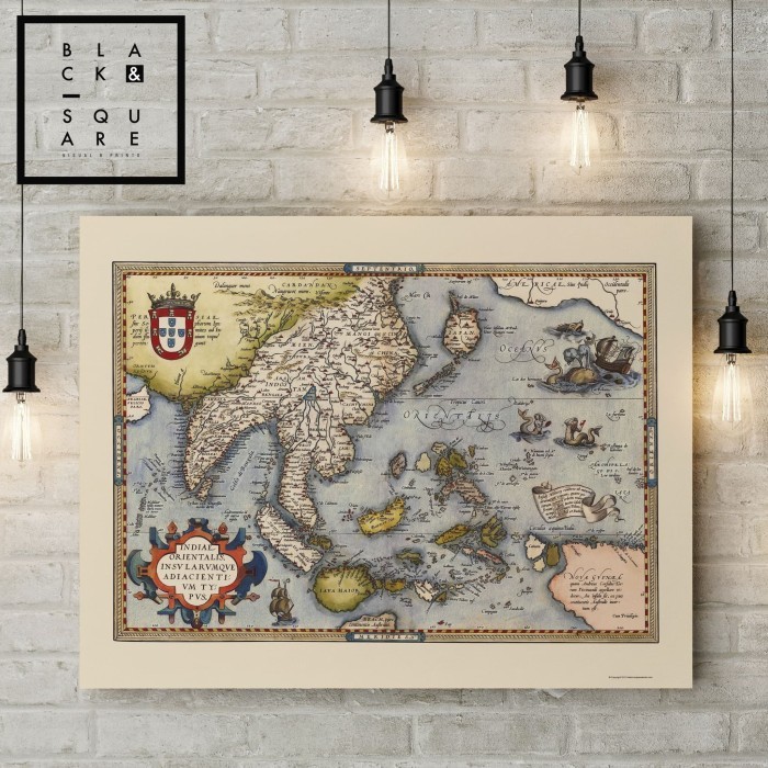 

Terbaru Peta Indonesia Vintage / Antique - Replica Vintage Map + Frame Size A2 Terlaris