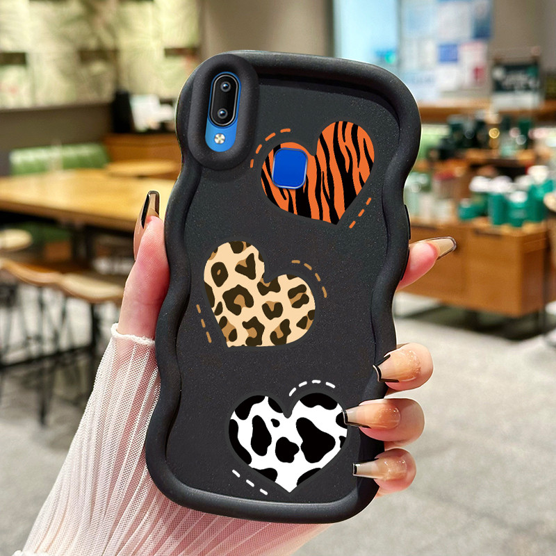 Casing Hp Untuk VIVO Y91 Y91i Y93 Y95 Y91C Y1s Y90 Case Casing Softcase cinta macan tutul HP Kesing 