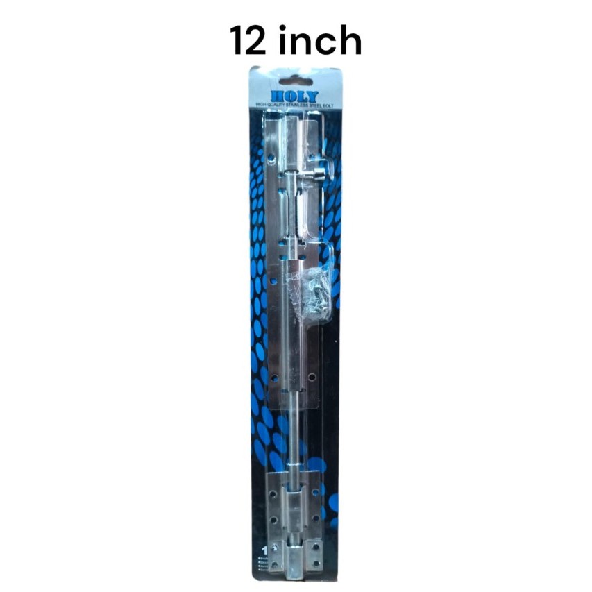 READY STOK!! Grendel Pintu Stainless 12" inch Grendel Slot Pintu Panjang 12 inch