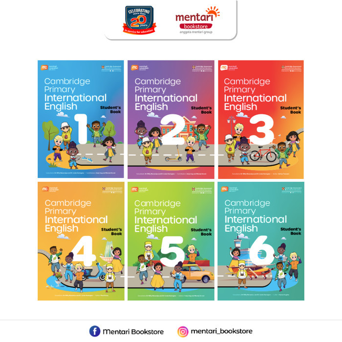 

Sale Marshall Cavendish Cambridge Primary International English Buku Sd