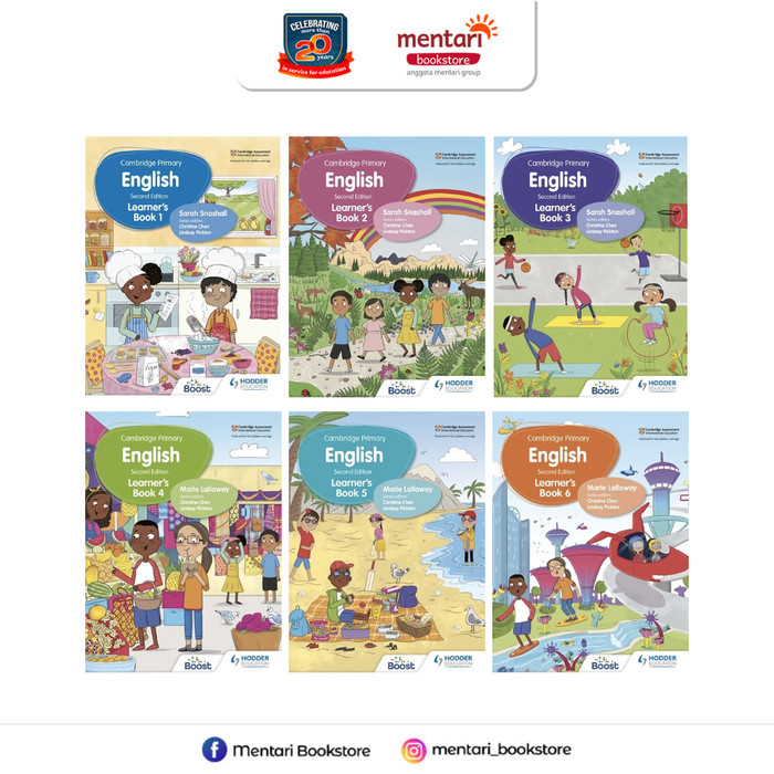 

Sale Hodder Cambridge Primary English 2Nd Edition Buku Sd