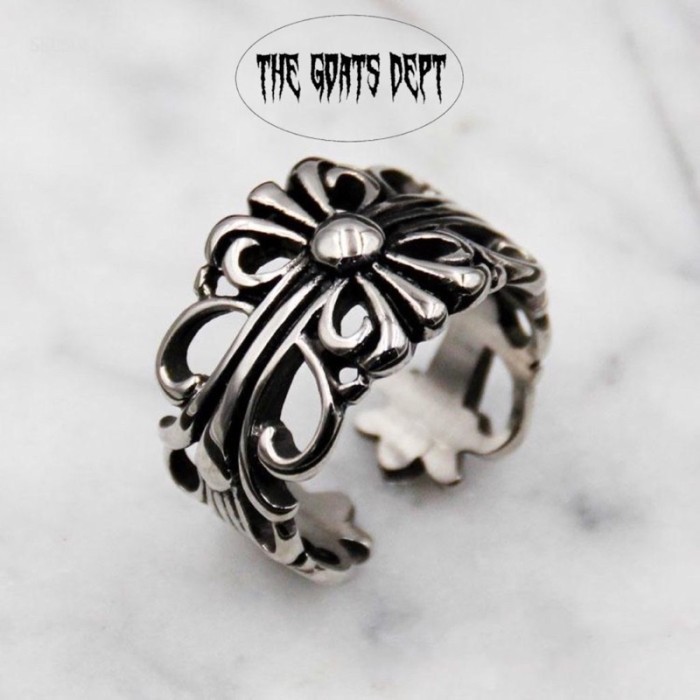 Ukir Chrome Hearts Ring By The Goats Dept Best Seller