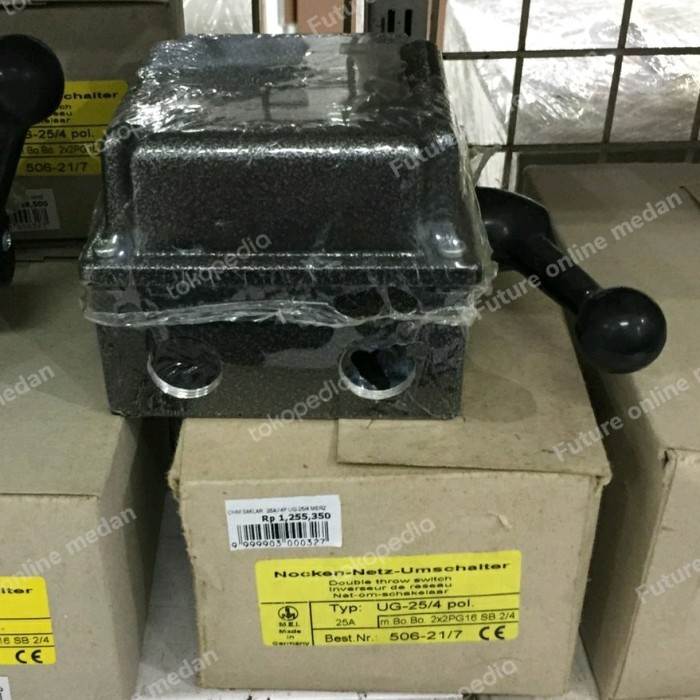 :>:>:>:>] Ohm Saklar jerman Merz Germany GZ 16 25 40 63 100 a COS 102 pln genset