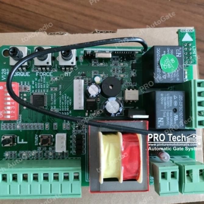 Control panel board V128 sliding gate 600/800
