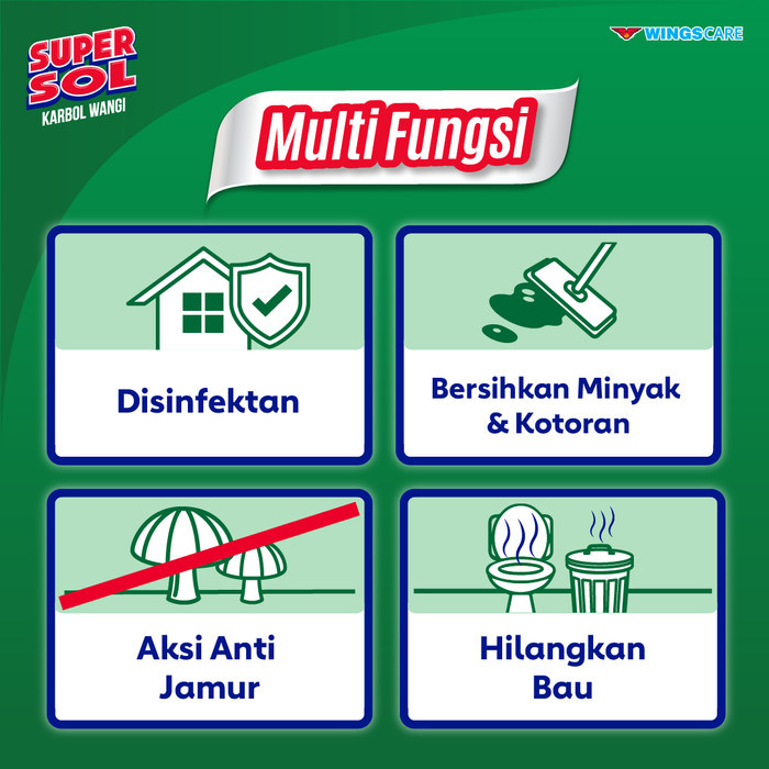 Supersol Karbol Wangi 750 Ml Best Seller