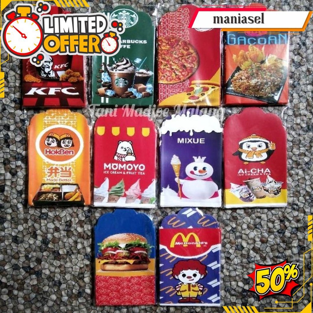 

Amplop Lebaran Idul Fitri (10Pcs) Ukuran Sedang Siap Pakai Gratis Ongkir