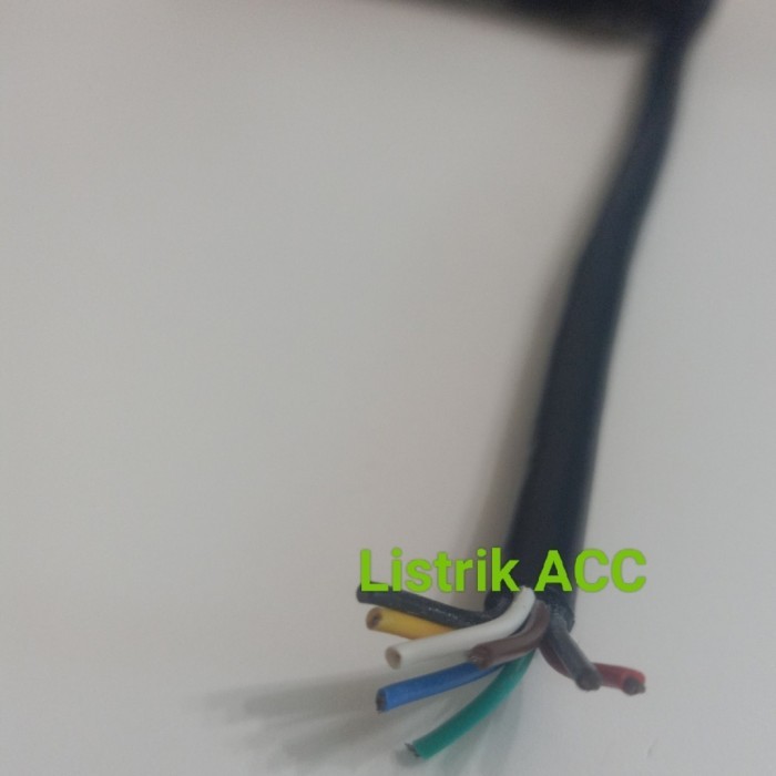 TERBARU Kabel Mic Spiral Hitam / Kabel Spiral Isi 2 / Kabel Spiral Listrik HOT SALE