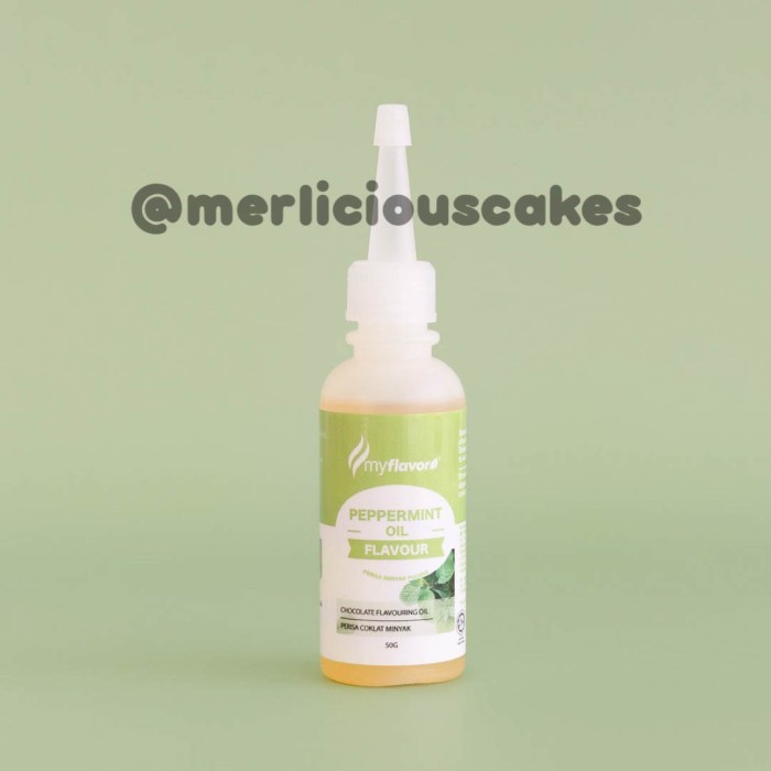 

}}}}}}] My Flavor Peppermint Chocolate Oil Flavour Perasa Perisa Coklat 50 Gr