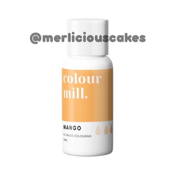 

siap kirim] Colour Mill Mango 20 ml Oil Based Colouring