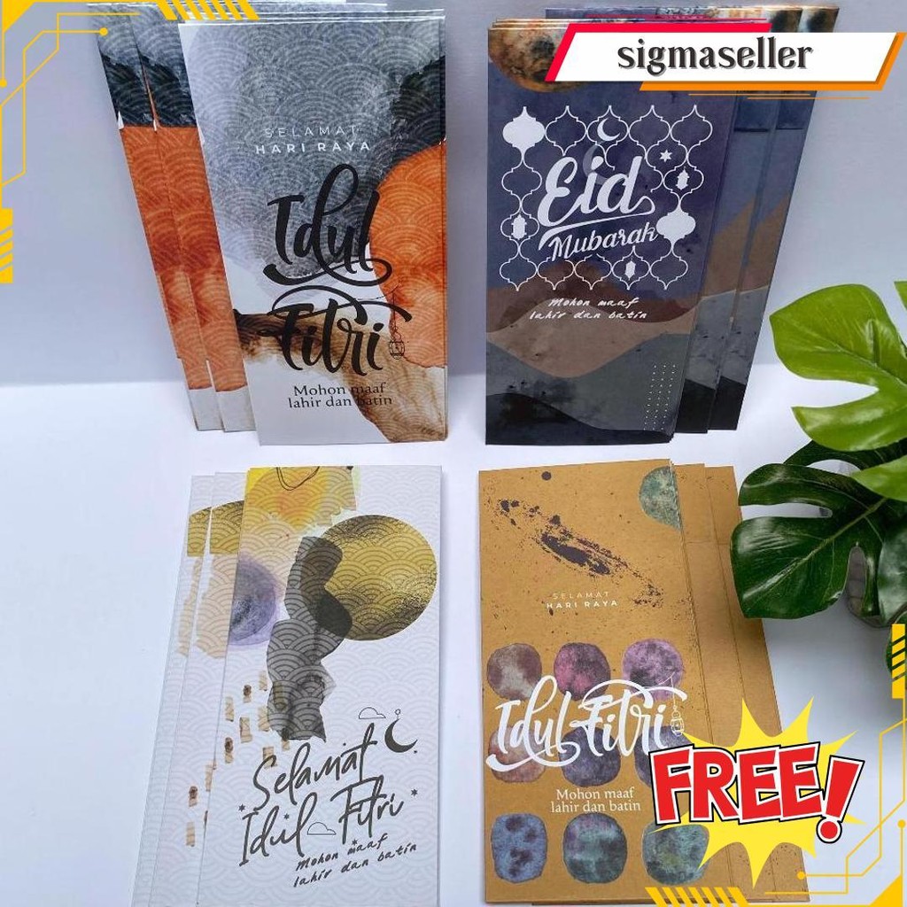 

Amplop Lebaran 2025 Unik Aesthetic Glosir 1 Pack ( Isi 40 Pcs ) Siap Pakai, Amplop Idul Fitri Ukuran Jumbo Bisa Cod