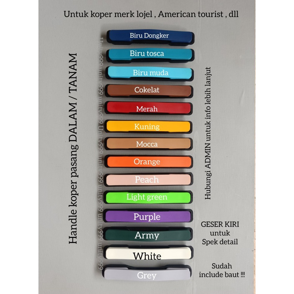 /////] handle lojel handle lojel handle koper pegangan koper delsey UNGU