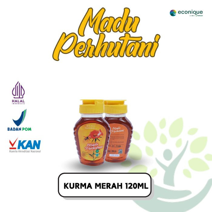

Madu Perhutani Kurma Merah 120 ml
