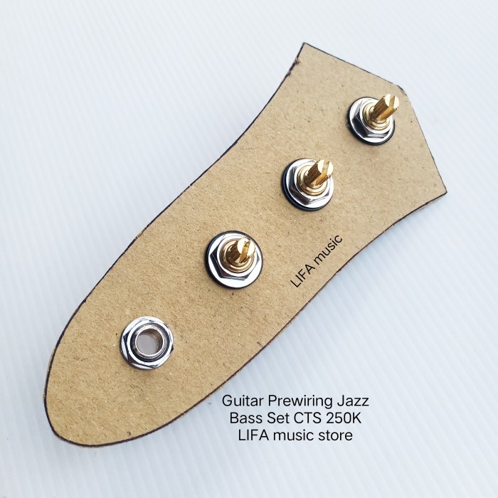 New Guitar Prewiring Jazz Bass Set CTS 250K