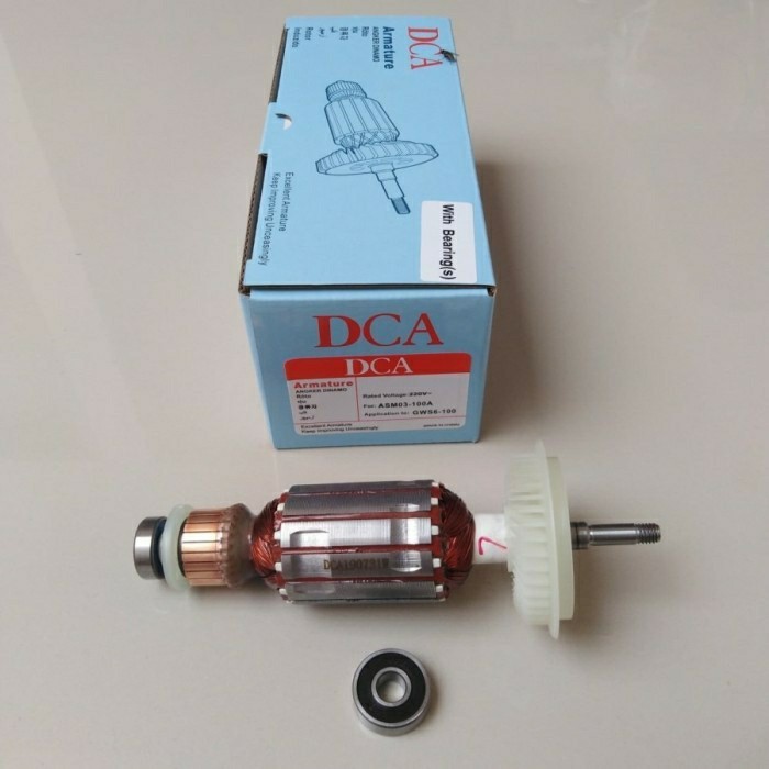 READY STOK DCA Armature Gerinda Bosch GWS 6 100 / Angker Gerinda Bosch GWS 6-100