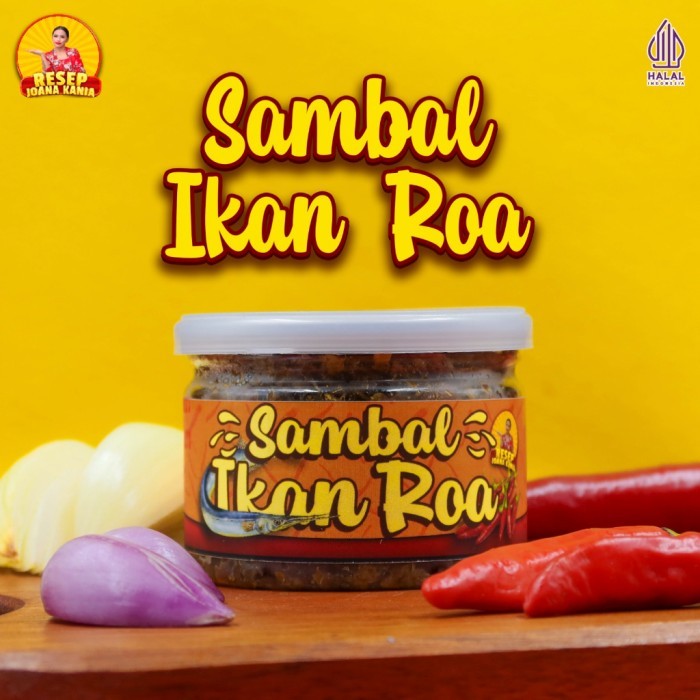 

TERLARIS SAMBAL IKAN ROA 100G RESEPJOANAKANIA/ SAMBEL ROAH HALAL MURAH!!! MURAH