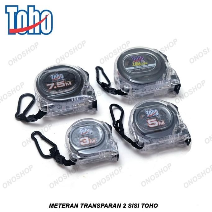 

Promo Materan Transparan 2 Sisi TOHO COD