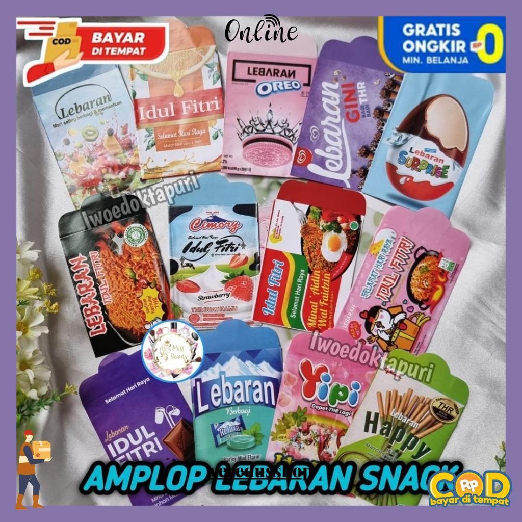 

Amplop Lebaran Snack Thr Viral Idul Fitri Angpao Lucu Ampao Marketplace Kekinian Terbaru Terlaris Murah 2023 Ukuran Medium Premium Quality Gemoy Kartun Viral Gratis Ongkir