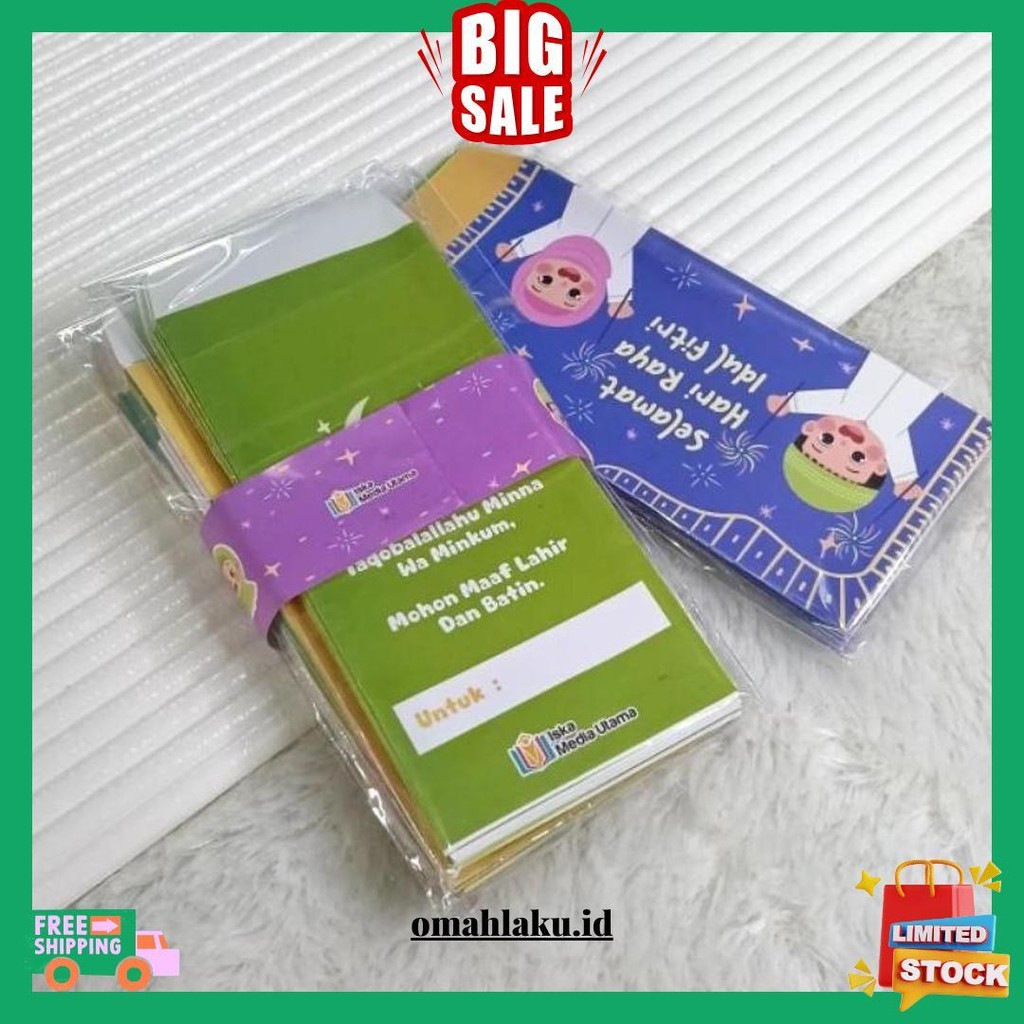 

Amplop Lebaran Edisi 2025 - Amplop Lebaran Lucu - Amplop Lebaran Murah - Desain Unik (Isi 10Lembar) Cod