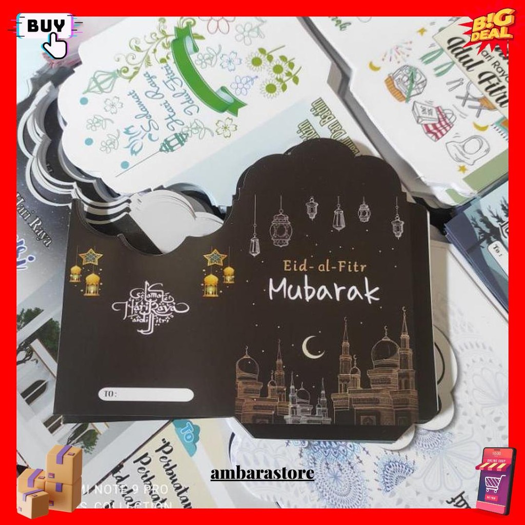 

Pilih Motif - 100 Lembar Amplop Lebaran Medium Muslim Cod
