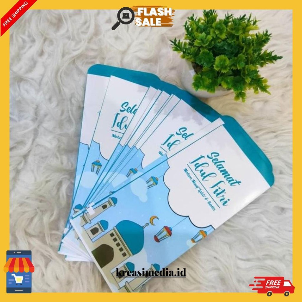 

Amplop Thr Estetik Panjang (Isi 10 Pcs) Gratis Ongkir