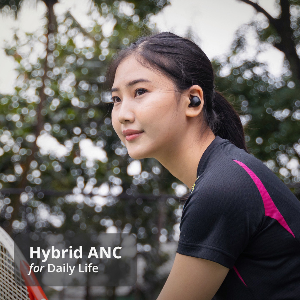 Eggel QuietBuds 2 Hybrid ANC + ENC TWS Bluetooth Earphone