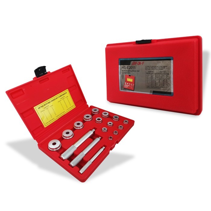 TERBARU GRIP-ON METRIC BUSHING DRIVER SET 17 PCS LEPAS PASANG BUSHING SEAL