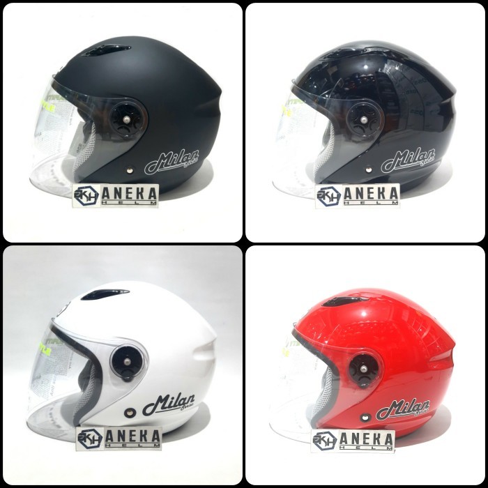 Helm Bmc Milan Solid Black Doff