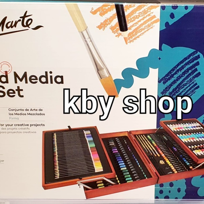 

TERLARIS! Mont Marte Signature Mixed Media Art Set 174 Piece
