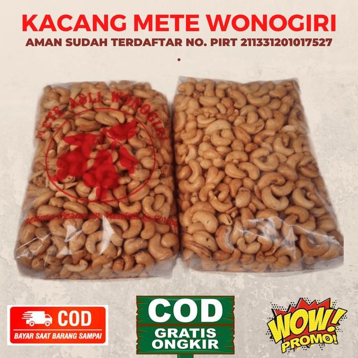

terbaru !!! promo mete kacang mede matang gurih 500 gr ready