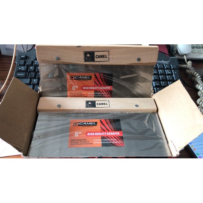 KAPE KAYU CAMEL/KAPE BESI/KAPE GG KAYU/KAPE 8 inch/SCRAPER BESI