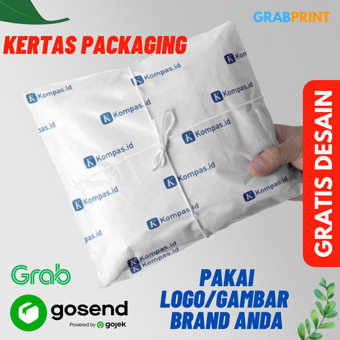 CUSTOM WRAPPING PAPER TERMURAH KERTAS TISSUE PACKAGING PEMBUNGKUS BAJU
