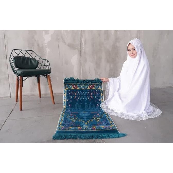 Kosanshoop New Sajadah Sandar, Sajadah Sandaran, Sajadah Duduk Kualitas Turki