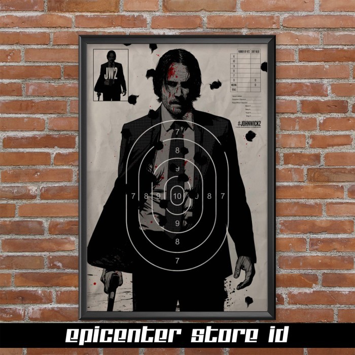 Poster John Wick Chapter Two - Art 5 + Frame