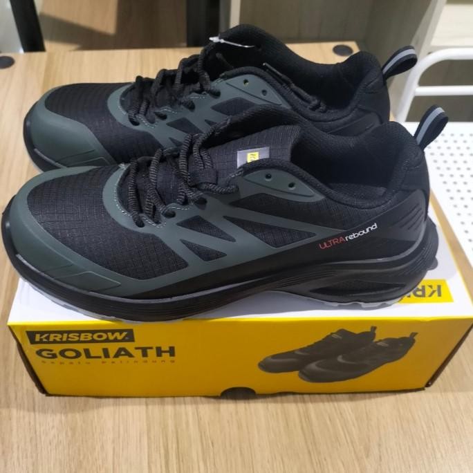 SEPATU GOLIATH KRISBOW/SEPATU PENGAMAN SAFETY SHOES 4 INCI Terlaris