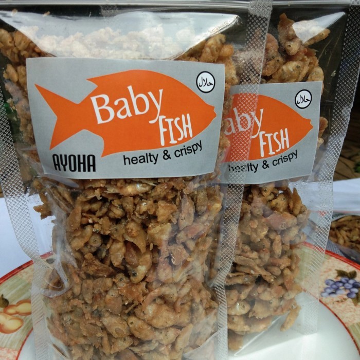

BABY FISH CRISPY 100 GRAM / IKAN GORENG KRISPY