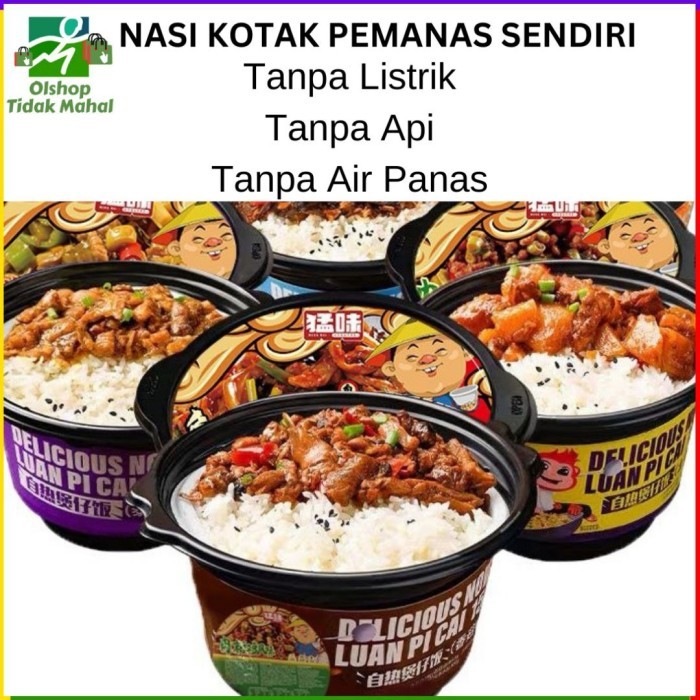 

Claypot Rice enak bangat Bao Zai Fan / Self Heating Rice Box