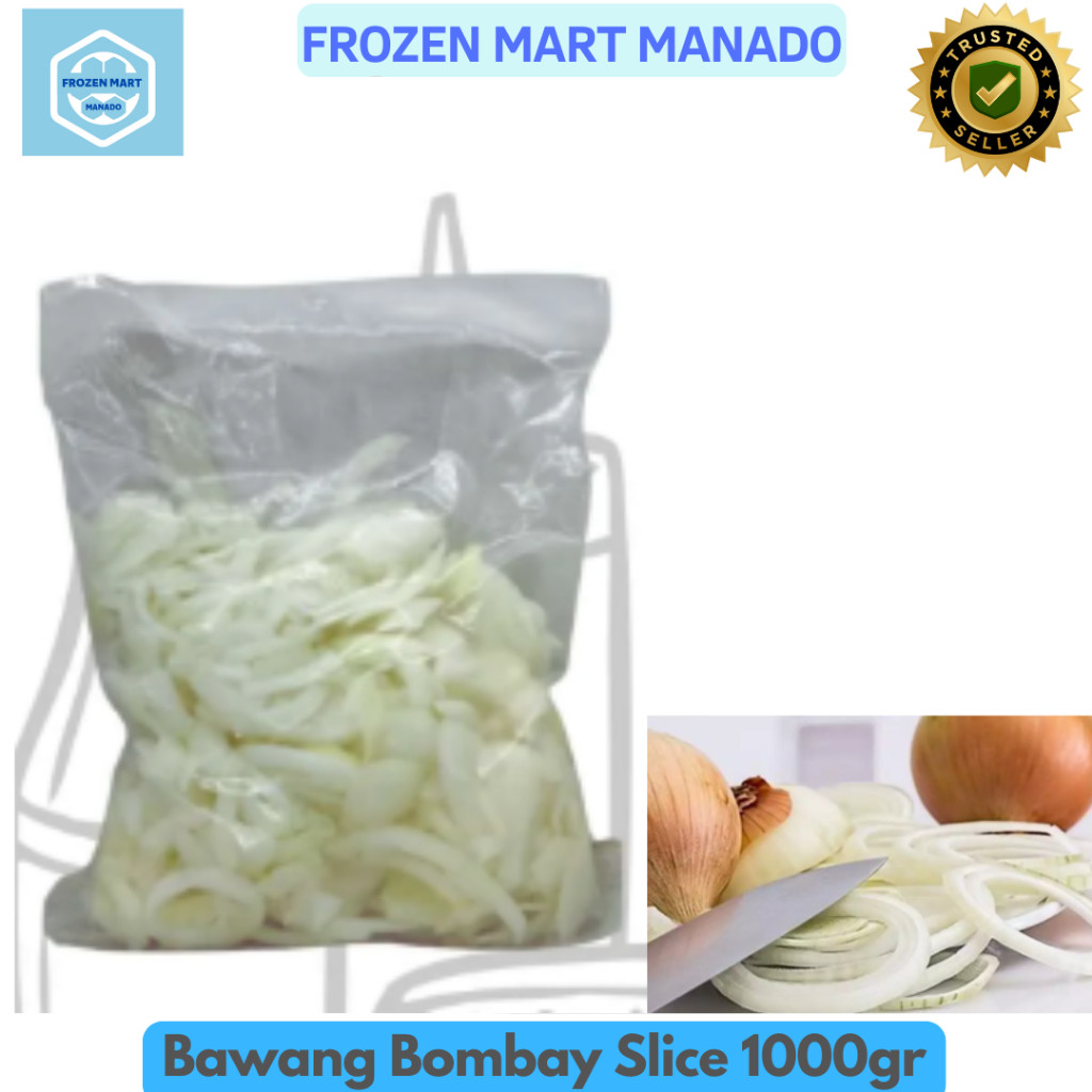 

Bawang Bombay Slice 1000gr - Frozen Mart Manado (Frozen Food Manado)